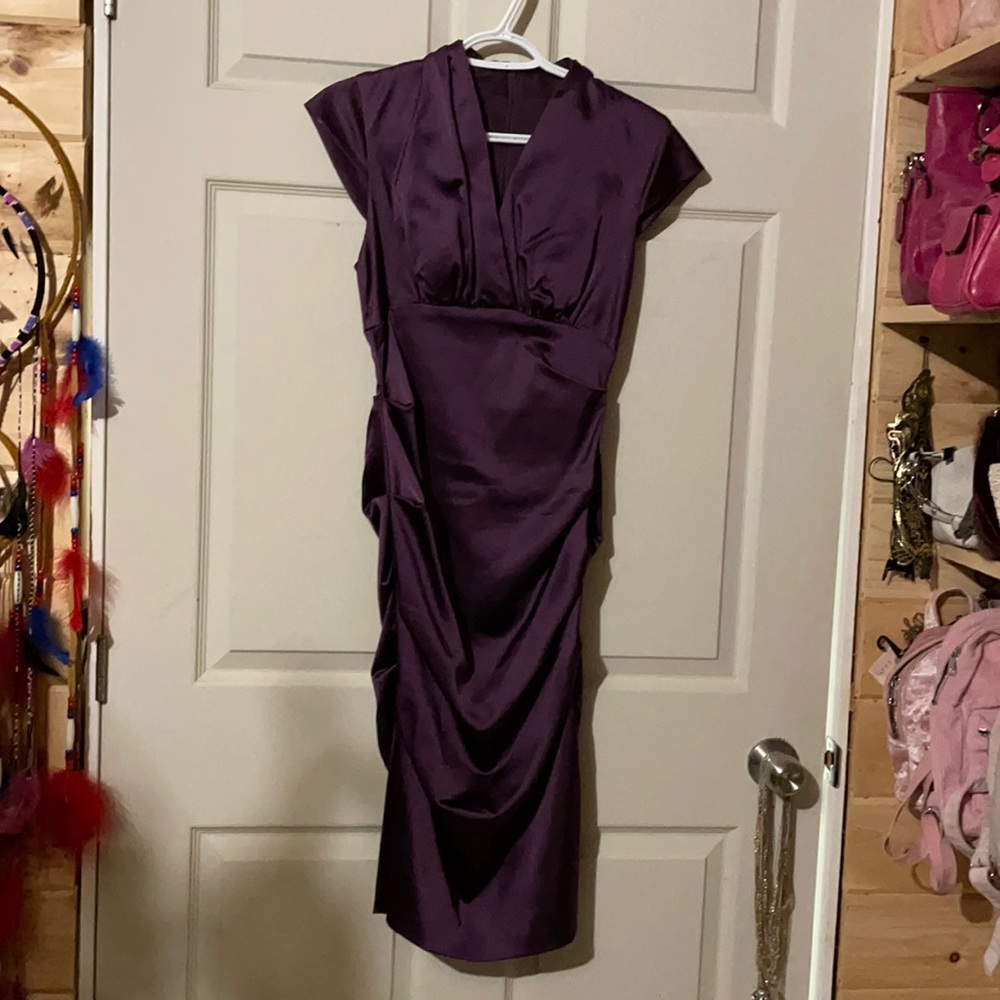 BA NITES satin dress